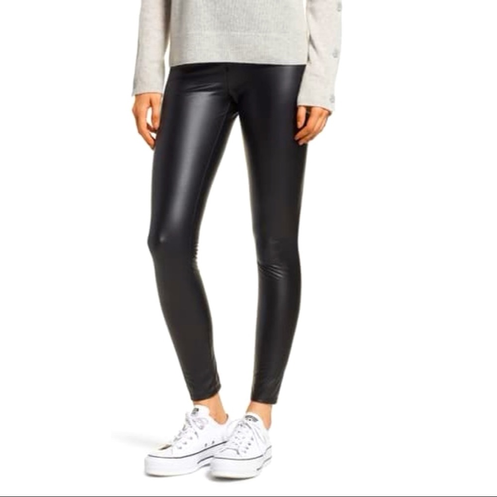 NWT Lyssé Vegan Leather Leaggings